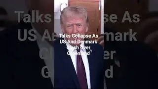 Greenland Crisis Deepens After Trump Standoff Talks Fail #breakingnews #worldnews