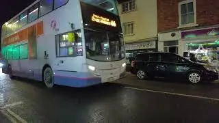 First Bus ADL Alexander Dennis Enviro400 SN12AOJ 33749 St Johns B4485, Worcester, England #buses