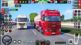 Cargo Truck City Truck Driving - Gameplay (by 360 Pixel Studio).