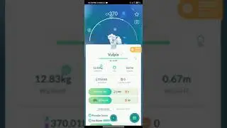 POK&Eacute;MON GO - EVOLVE VULPIX
