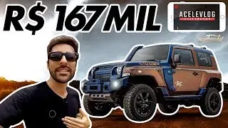 Troller AT ainda &eacute; casca-grossa? Aceleramos o novo TX4 com c&acirc;mbio autom&aacute;tico - AceleVlog #108