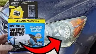 Testing a $10 headlight restore kit - does it work?
