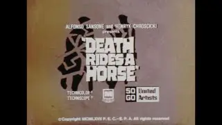 Death Rides A Horse 1967 High Definition 3 TV Spots  Lee Van Cleef, John Phillip Law, Mario Drega