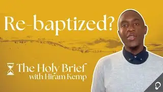 When should a person be re-baptized?