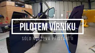 Pilotem v&iacute;rn&iacute;ku - v&yacute;cvik 29.3.2023 - Cvičen&iacute; 16 (Gyrocopter pilot training - solo emergency landing)