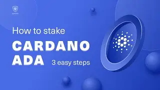 How to stake Cardano (ADA) | Earn Passive ADA Income through staking