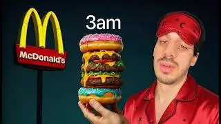 Com&iacute; En McDonalds Cada Hora por 24 Horas