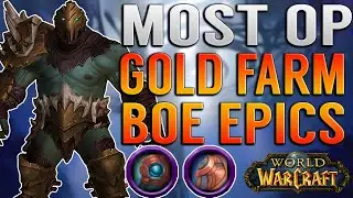 BEST BOE EPIC FARM YET! Shadowlands MOST OP Gold Farm Spot! AoE Mob Grinding! | World of Warcraft!
