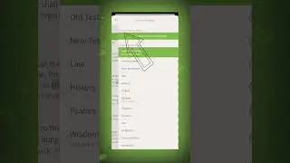 Search Feature in Olive Tree