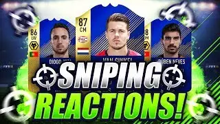 FIFA 18 | TEAM OF THE SEASON SNIPING!!! SNIPING REACTIONS EP23!!!
