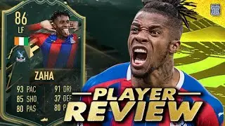 86 WINTER WILDCARD ZAHA PLAYER REVIEW! WINTER WILDCARD ZAHA SBC - FIFA 22 ULTIMATE TEAM