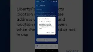How to enable your location access and grant permission on LibertyPay