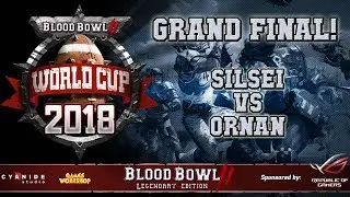 FINAL of the Blood Bowl 2 WORLD CUP! official cast - Silsei (Undead) vs Ornan (Humans)