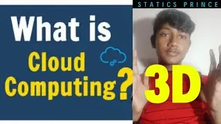 Cloud Computing kya hai ? With 3D Animation | STATICS PRINCE||