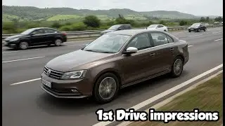VW Jettayu 1st DRIVE AFTER SERVICE....!