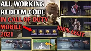 *NEW* ALL WORKING REDEEM CODE 2021 100% WORKING IN CALL OF DUTY MOBILE