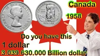 1958 British Columbia Canada Dollar Worth 3 Billion Dollars? Shocking Coin Value Revealed!