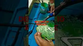 LAPTOP MOTHER BOARD REPAIR#DELL 15  3542 SUPER IO REPLACE