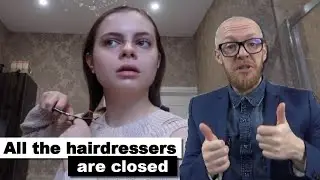 Quarantine Haircut Gone WRONG! Hairdresser Reacts to DIY Disasters!