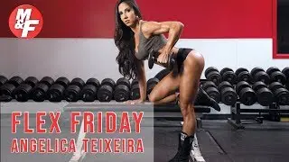 Angelica Teixeira's 2019 Bikini O Prep Glutes Workout | #FlexFriday
