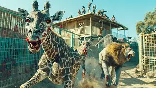 ANIMAIS ZUMBIS de ZOOLÓGICO se REVOLTAM com os TRATADORES e decidem se ALIMENTAR DOS HUMANOS