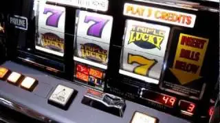 IGT S2000 Triple Lucky Sevens Slot Machine