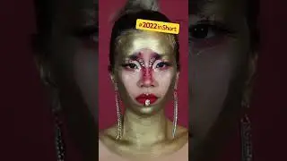 The most creative makeup art of 2022! #2022InShort #ad #shorts