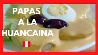 Comida Peruana. PAPAS A LA HUANCAINA