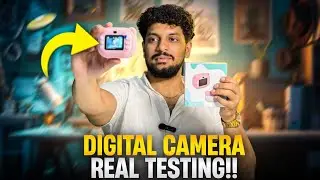 Mini Digital camera Unboxing & Review with Photo Video Test