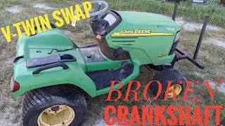 John Deere X495 restoration part 1
