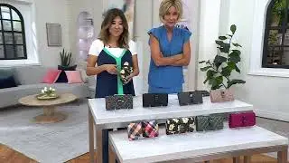 Lug Classic Quilted Wallet with Buckle Closure - Throttle on QVC