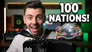 100 Countries on One Accordion 🌍🪗 (Part 1)