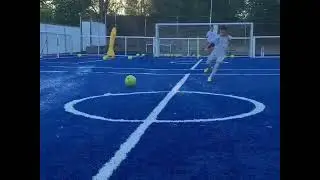 Next Gen soccer training for Marcus Joveski