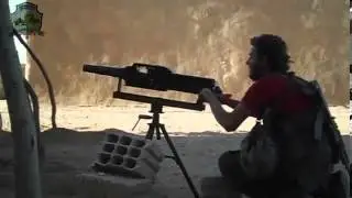 FSA Rebel Uses A New American Weapon