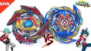 Death Diabolos VS Brave Valkyrie Beyblade Burst Sparking  베이블레이드 슈퍼킹 데스 디아볼로스VS브레이브 발키리 ベイブレード バースト