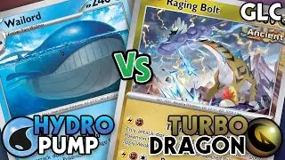 HYDRO PUMP VS TURBO DRAGON - Pokemon TCG Gym Leader Challenge