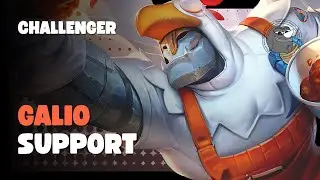 Galio is GOD INTO MELEES | 2026 Challenger Galio Support Game 19