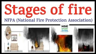 Stages of Fire | How many Stages of Fire? | Different Stages of Fire | HSE STUDY GUIDE