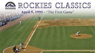 Rockies Classics &mdash; первая игра (5 апреля 1993 г.)