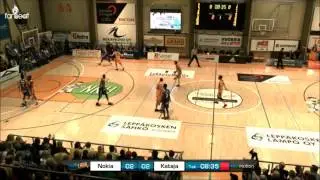 Daniel Bailey 2 dunks vs. Kataja Basket | Game 4