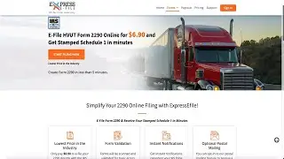 What is IRS Form 2290 Stamped Schedule 1 & How to Get It In Minutes? | Express E-File