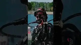 Scuba Diving Girl is Ready for Dive 😍🤿💦