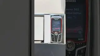 Siemens limited edition wolksvagen #smartphone #siemens #unboxing