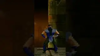 Sub-Zero Bailando Prison of Souls (Escape) de Fondo | Mortal Kombat Mythologies: Sub-Zero. #shorts
