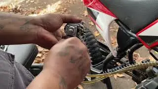 Installing A MOD on the 50cc Temu dirt bike !!! Unboxing Temu gifts!