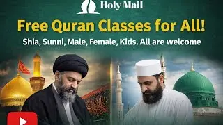Free Quran classes Shia Sunni both welcome #freequraneducation #islam 