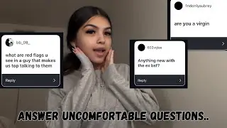Answering uncomfortable questions.. 