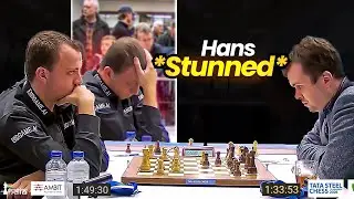 Hans Niemann is absolutely stunned! | Just 16 moves | Niemann vs Fedoseev | Tata Steel Masters 2026