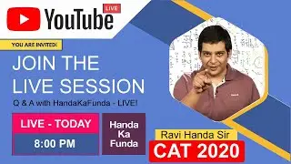 CAT 2020 - Question and Answer Session about Exam Date, Syllabus, Preparation Plan