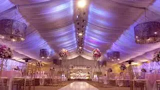 Indoor DECOR by Thematic Events for a wedding in Lahore